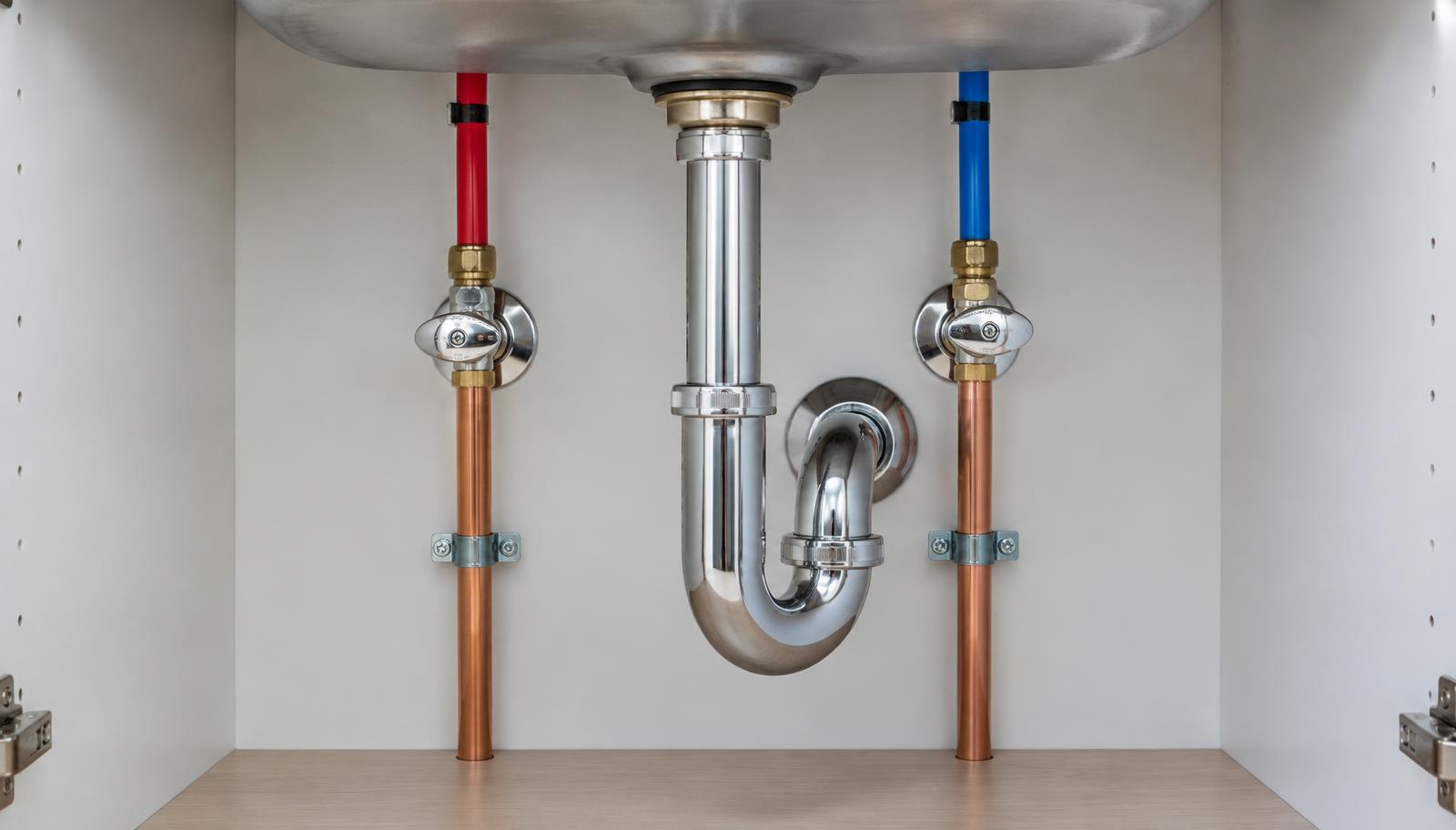 Clean professional pipe installation